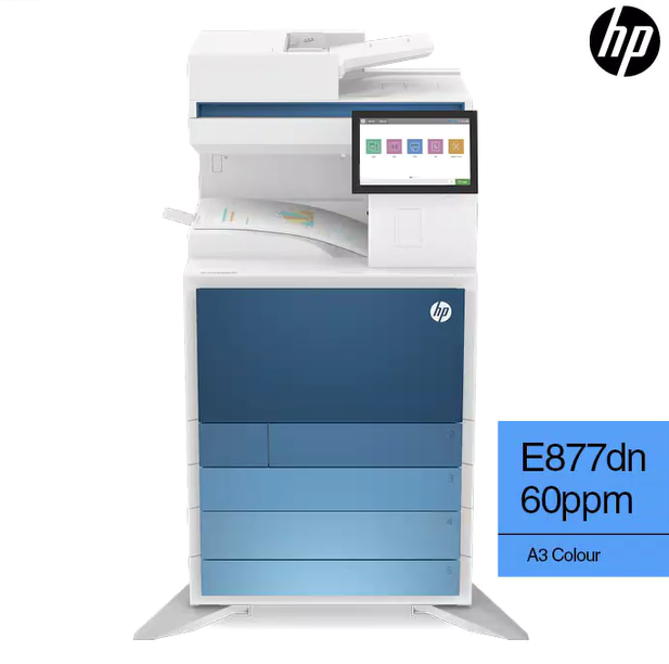 HP Color LaserJet Managed MFP E877dn 60ppm